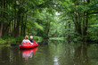 Kajak, Ruderboot, Mann, Frau, Schlauchboot,-