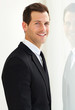 Well-groomed young hunk