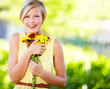 Young beauty in bloom