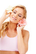 Blissful young beauty