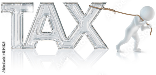 Illustration: tax burden tax burden