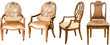 Modern style wooden chair