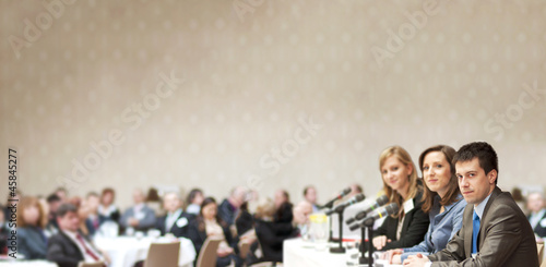 Photo: Business conference Business conference