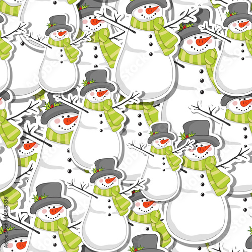 Vector: Snowman Snowman