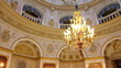 palace interior in Pavlovsk St. Petersburg Russia