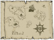 Vector: ancient map ancient map