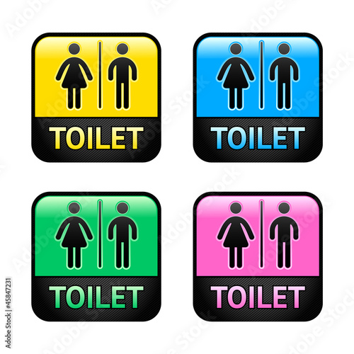 Vector: Restroom symbols Restroom symbols