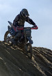 Motorcycle offroad rider