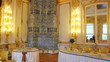 palace interior in Pushkin St. Petersburg Russia