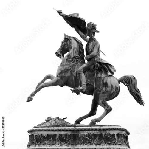 Photo: Statue Of Archduke Charles Statue Of Archduke Charles