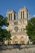 Foto: Façade ouest de Notre-Dame de Paris Façade ouest de Notre-Dame de Paris