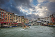 rialto bridge in venice, italy