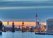 Berlin Fernsehturm Oberbaumbrücke