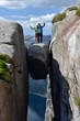 Au sommet du Kjerag