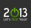 Vektor: Start New Year 2013 Start New Year 2013