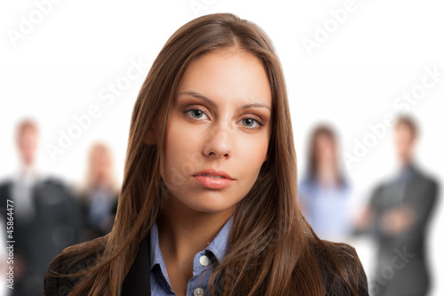 Photo: Beautiful woman portrait Beautiful woman portrait