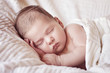 sleeping baby