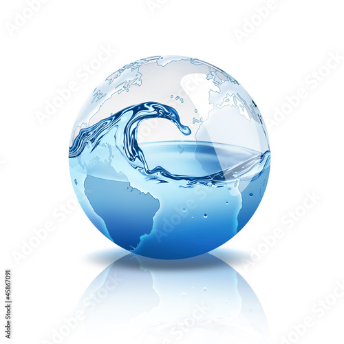 Illustration: water world water world