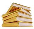 Golden Stack of Books