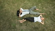 Colleagues at grass