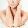 Beautiful Girl face. Perfect skin