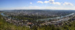 Panorama von Trier mit der Mosel