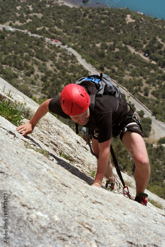 Photo: Climber. Climber.