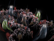 3d rendered abstract composition.