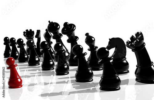 Illustration: One against all One against all