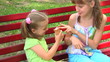Child eating ice-cream