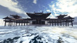 Zen buddhism temple