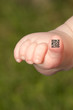 Babyfuß QR-Code