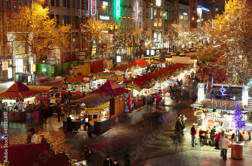 Photo: Christmas Markets in San Venceslao Square - Prague Christmas Markets in San Venceslao Square - Prague