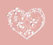 floral heart