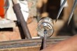 Façonnage ' à l'ancienne ' du verre