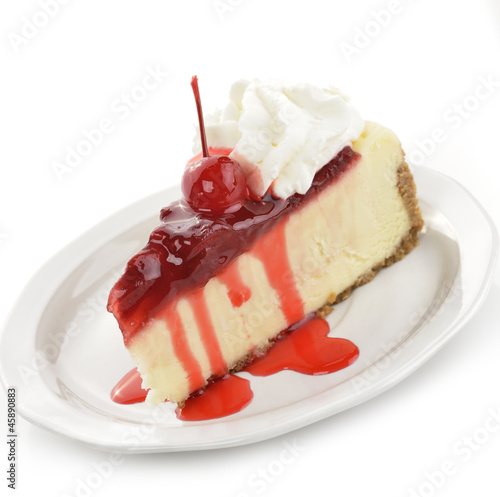 Photo: Cherry And Strawberry Cheesecake Cherry And Strawberry Cheesecake