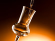 bicchiere e grappa