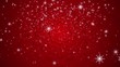 Video: Snowflakes are falling against a red flourish background Snowflakes are falling against a red flourish background