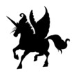Unicorn silhouette