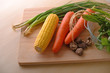 Healthy living with vegetables