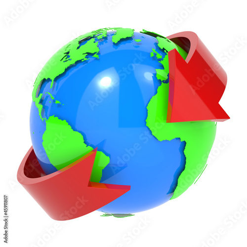 Illustration: Online and Internet Concept. Online and Internet Concept.