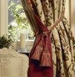 Elegant curtain and window
