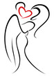 Couple in love