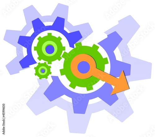 Illustration: gears gears