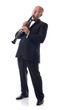 playing the clarinet