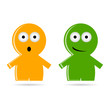 funny people icon vector illustration