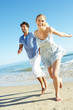 Couple Enjoying Romantic Beach Holiday