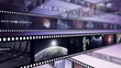 Video: Loop-able creative animation of film reels Loop-able creative animation of film reels