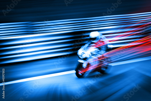 Photo: high speed motorcycle high speed motorcycle
