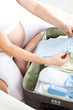 Photo: Pregnant woman is getting ready for the maternity hospital Pregnant woman is getting ready for the maternity hospital